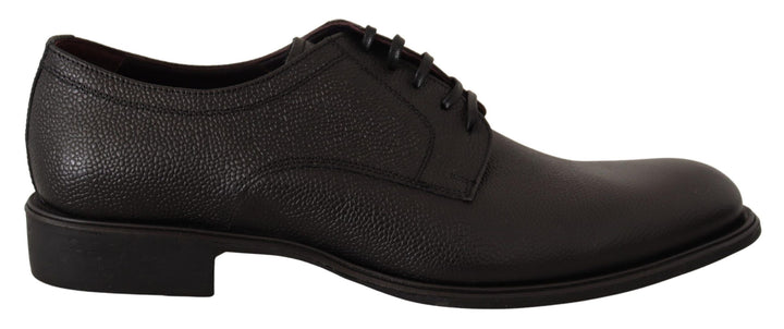 Dolce &amp; Gabbana Sample Sale Dolce &amp; Gabbana Black Leather Lace Up Mens Formal Derby Shoes - | Designer outlet