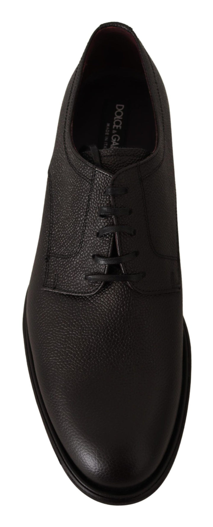 Dolce &amp; Gabbana Sample Sale Dolce &amp; Gabbana Black Leather Lace Up Mens Formal Derby Shoes - | Designer outlet