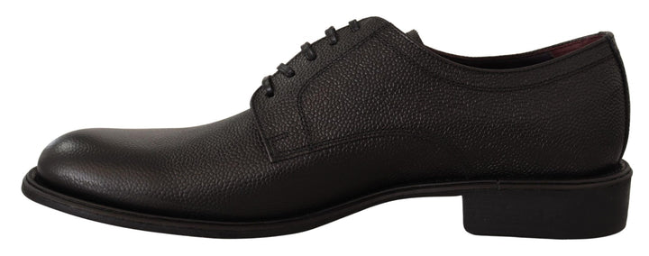 Dolce &amp; Gabbana Sample Sale Dolce &amp; Gabbana Black Leather Lace Up Mens Formal Derby Shoes - | Designer outlet