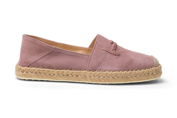 Tod's Suede Espadrilles in PINK