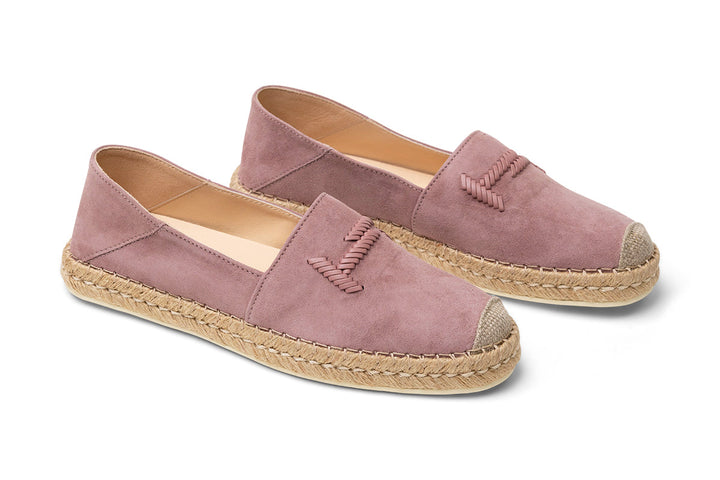 Tod's Suede Espadrilles in PINK