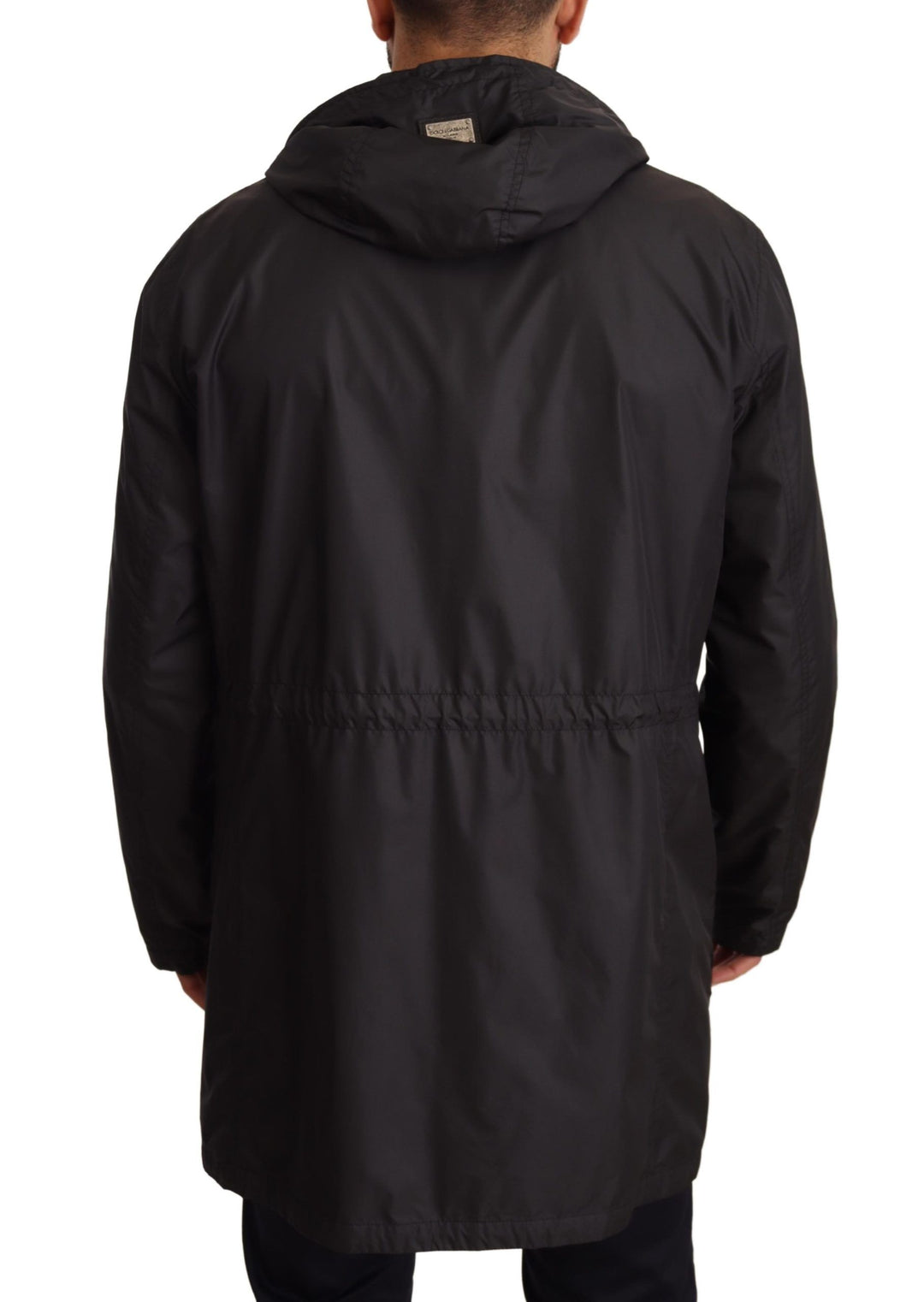 Dolce & Gabbana - Dolce & Gabbana Elegant Black Hooded Blouson Jacket - JKT2925 - 44 - Ask Me Wear