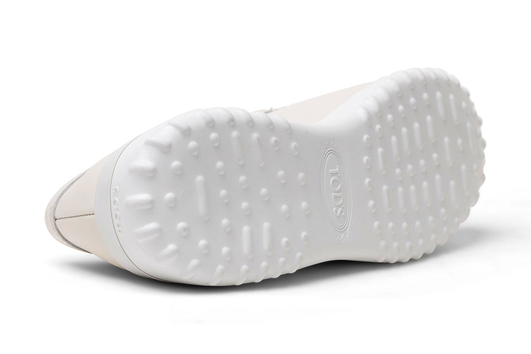 Tod's Rubber-Sole Loafers in WHITE