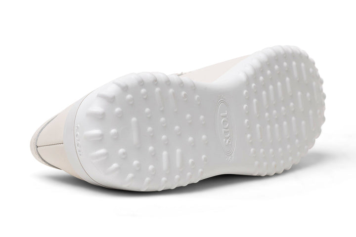 Tod's Rubber-Sole Loafers in WHITE