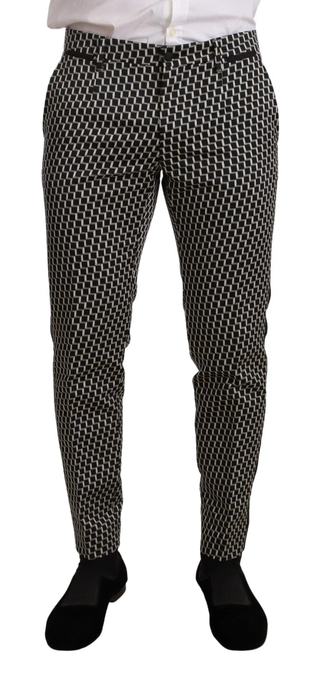 Dolce &amp; Gabbana Sample Sale | Dolce &amp; Gabbana Dark Gray Check 3 Piece Set MARTINI Suit - | Designer outlet