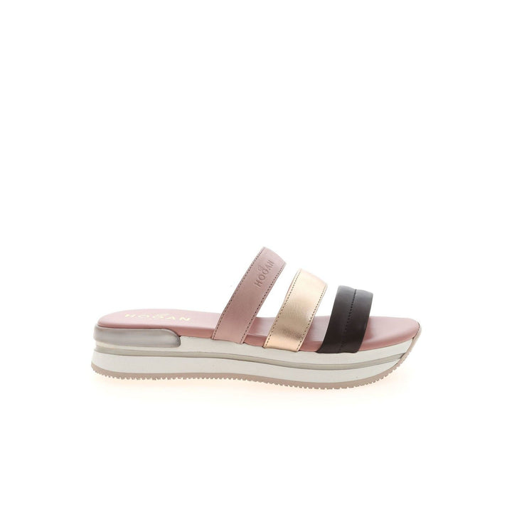 Hogan H257 Leather Sandals