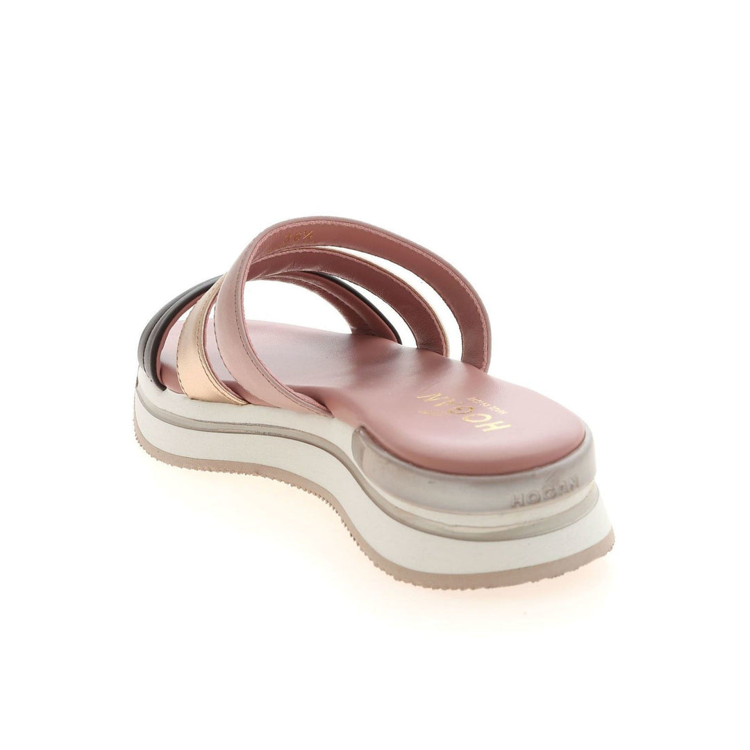 Hogan H257 Leather Sandals