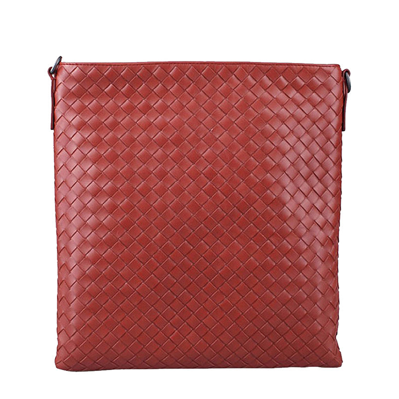Bottega Veneta Intrecciato Weave Messenger Bag