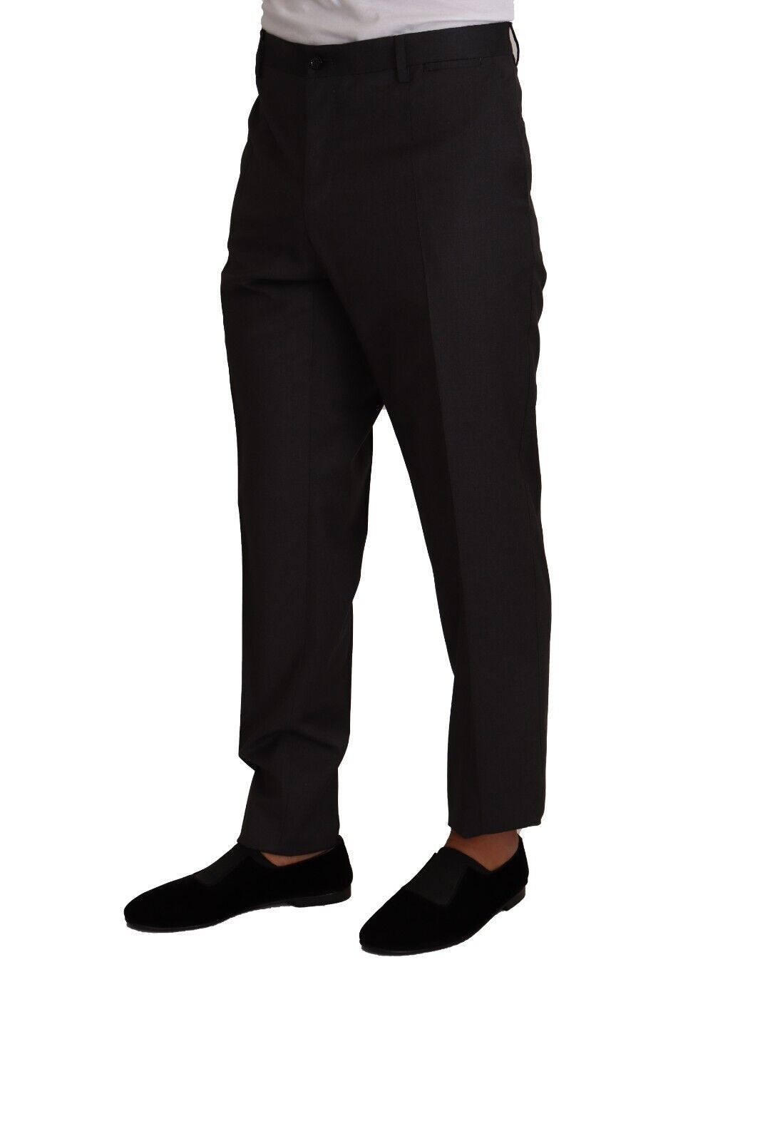 Dolce &amp; Gabbana Sample Sale Dolce &amp; Gabbana Gray Wool Formal Tuxedo Trouser Dress Pants - | Designer outlet