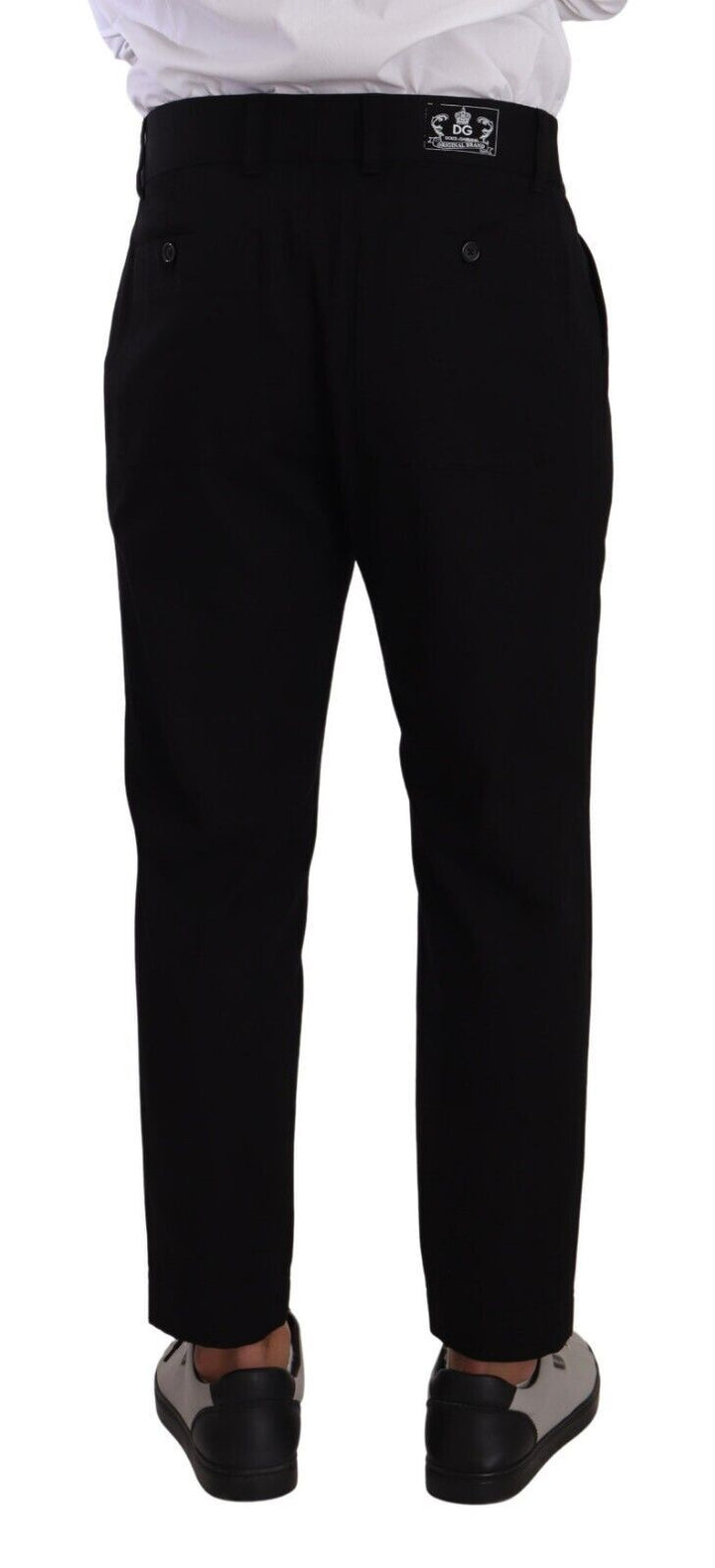 Dolce &amp; Gabbana Sample Sale Dolce &amp; Gabbana Black Cotton Stretch Chinos Trouser Jeans - | Designer outlet
