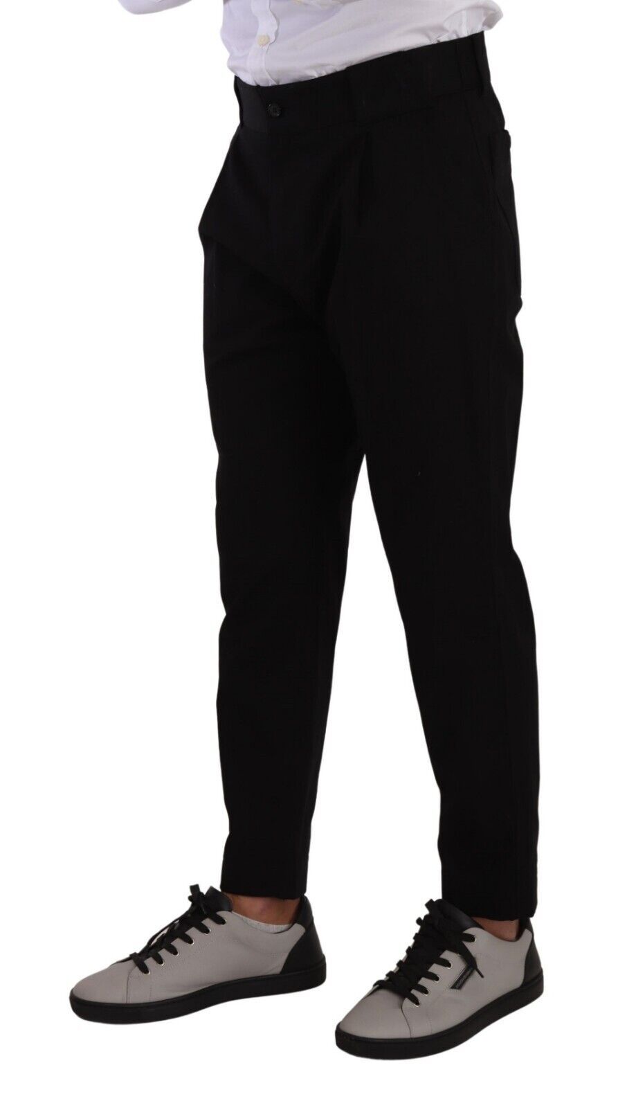 Dolce &amp; Gabbana Sample Sale Dolce &amp; Gabbana Black Cotton Stretch Chinos Trouser Jeans - | Designer outlet