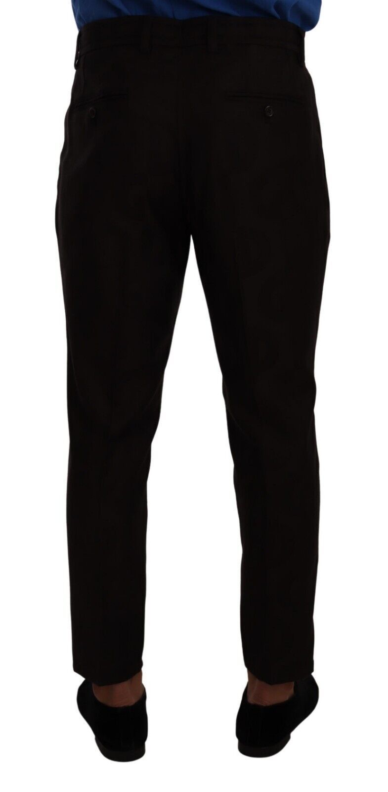 Dolce &amp; Gabbana Bordeaux Wool Men Skinny Trouser Pants by Dolce &amp; Gabbana outlet now on sale