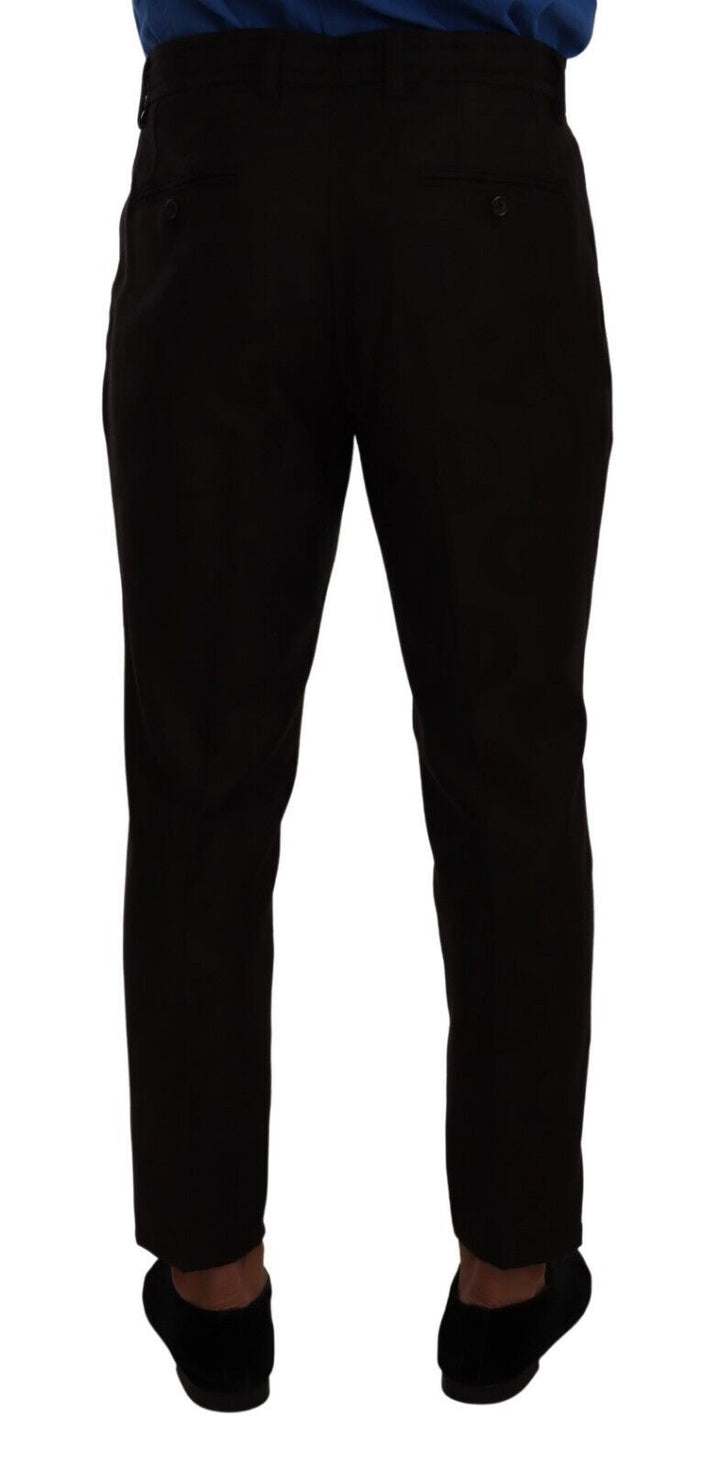 Dolce &amp; Gabbana Bordeaux Wool Men Skinny Trouser Pants by Dolce &amp; Gabbana outlet now on sale