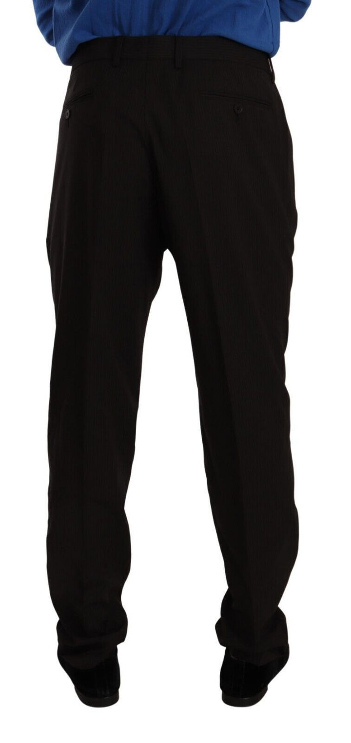 Dolce &amp; Gabbana Sample Sale Dolce &amp; Gabbana Brown Wool Skinny Formal Dress Pants - | Designer outlet