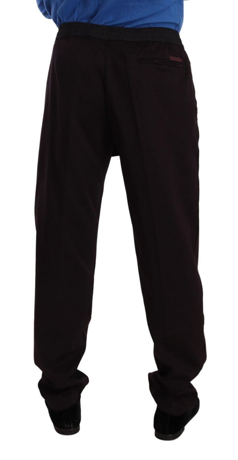 Dolce &amp; Gabbana Sample Sale Dolce &amp; Gabbana Bordeaux Cotton Mens Skinny Trouser Pants - | Designer outlet