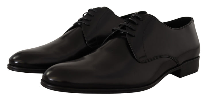 Dolce &amp; Gabbana Sample Sale Dolce &amp; Gabbana Black Leather Lace Up Formal Derby Shoes - | Designer outlet