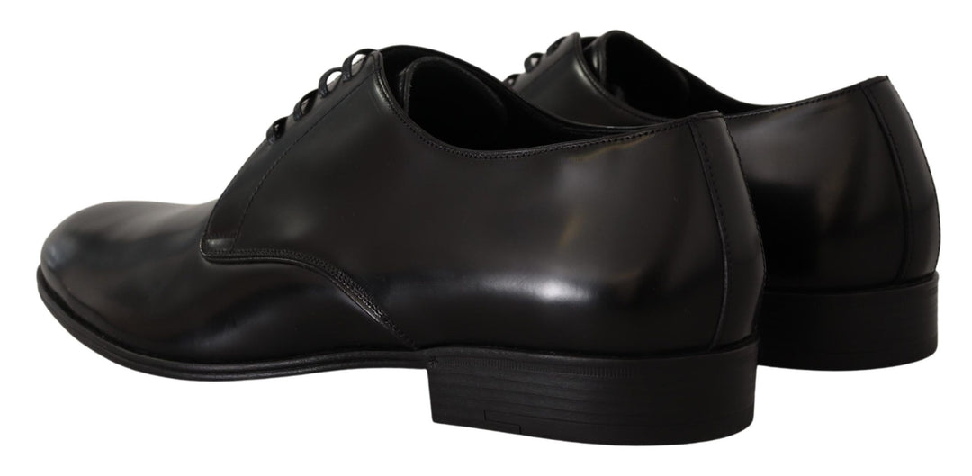 Dolce &amp; Gabbana Sample Sale Dolce &amp; Gabbana Black Leather Lace Up Formal Derby Shoes - | Designer outlet