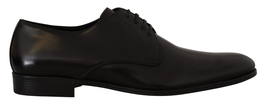 Dolce &amp; Gabbana Sample Sale Dolce &amp; Gabbana Black Leather Lace Up Formal Derby Shoes - | Designer outlet