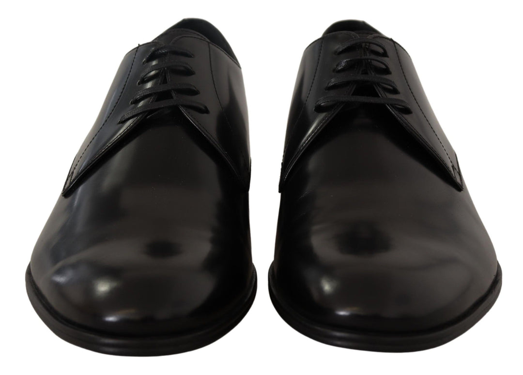 Dolce &amp; Gabbana Sample Sale Dolce &amp; Gabbana Black Leather Lace Up Formal Derby Shoes - | Designer outlet