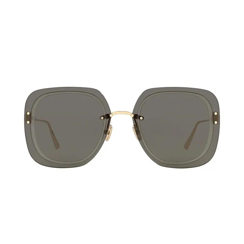 Dior Sunglasses Square Rimless, Gold Frame and Smoke Lens ULTRADIORSUB0A0