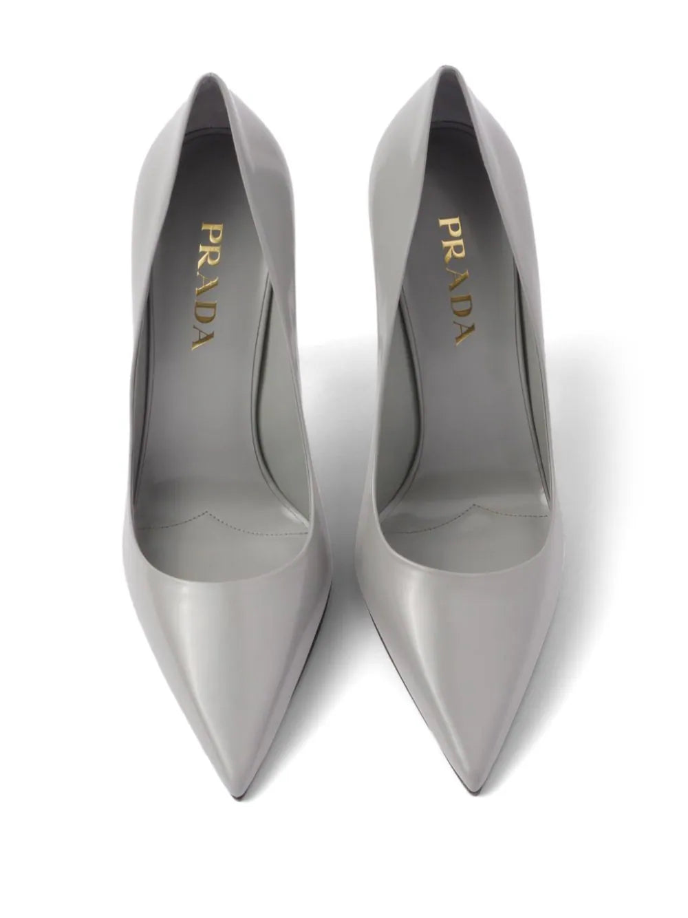 Prada Brushed Leather Pumps