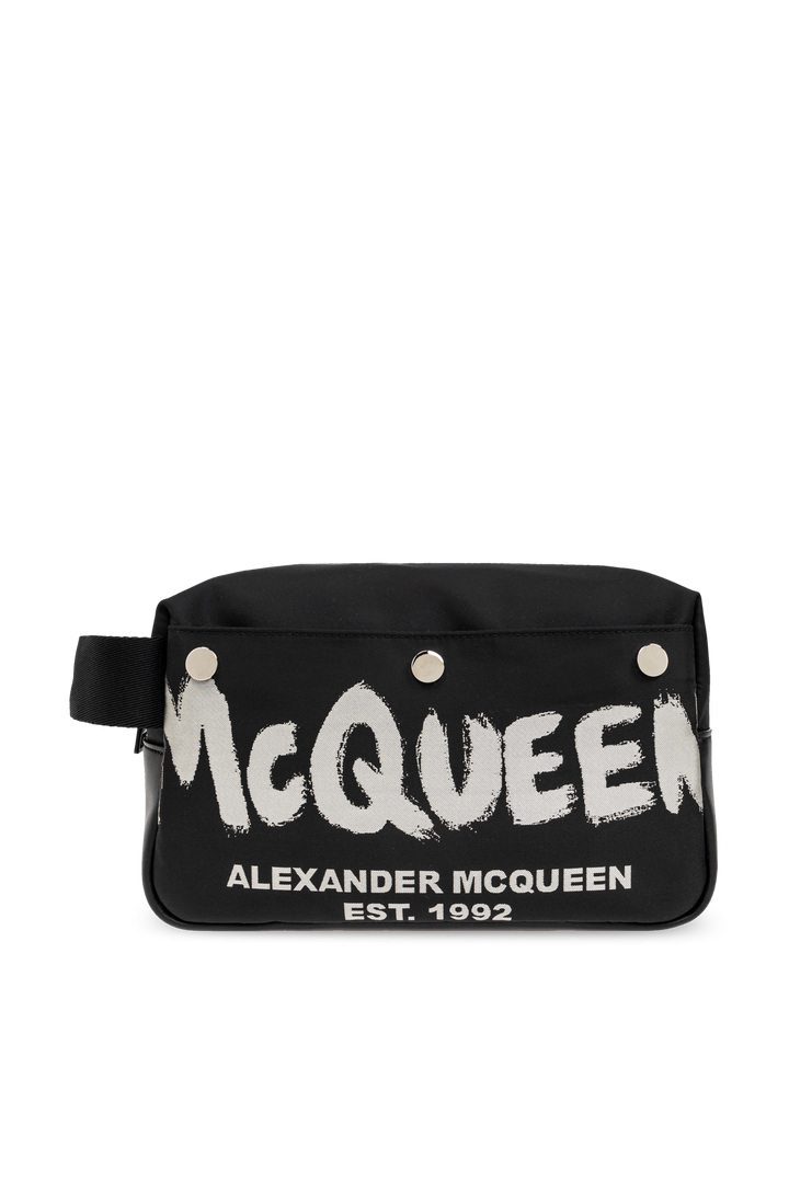 Alexander Mcqueen Cosmetic bag with logo