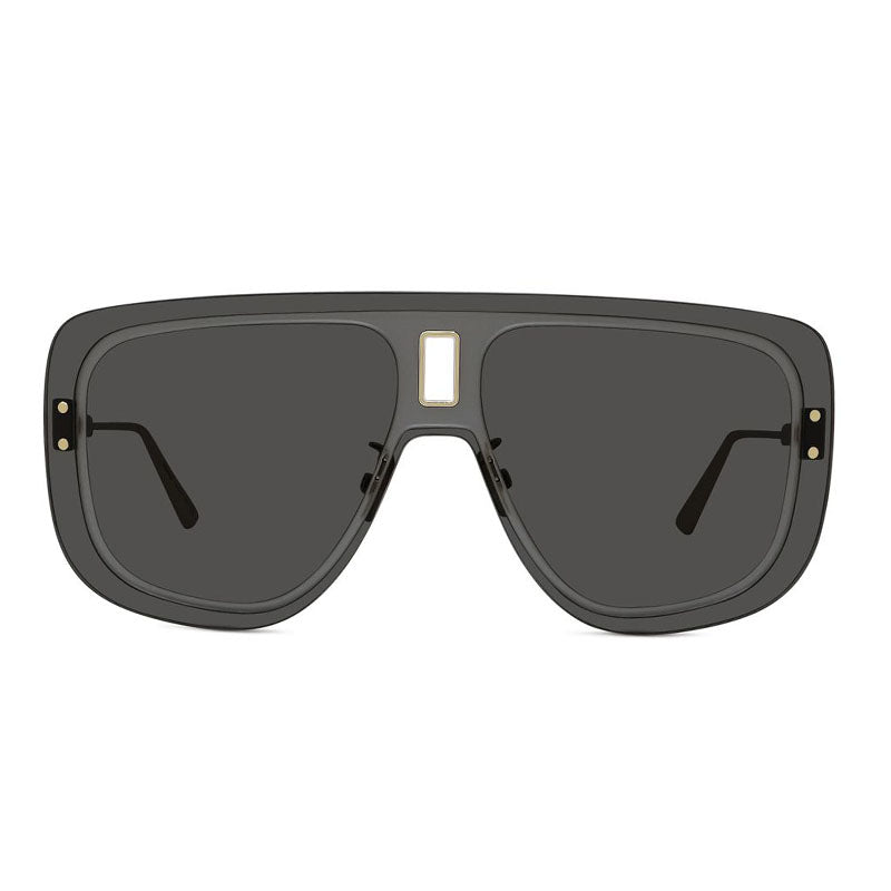 Dior Sunglasses Shield Rimless, Grey Frame and Grey Lens ULTRADIORMUB0A0