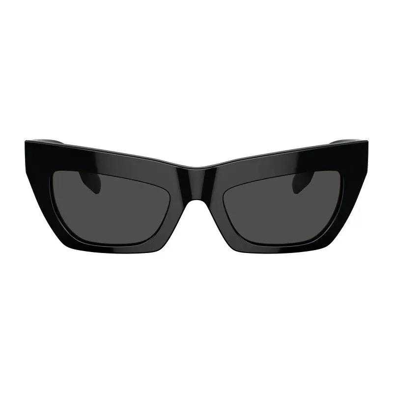 Burberry Sample Sale | Burberry Sunglasses Cat Eye Full Rim, Black Frame And Dark Grey Lens Be4405300187 - Cat Eye Sunglasses | Designer outlet