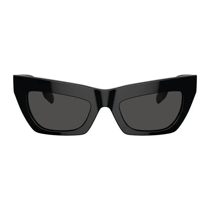 Burberry Sample Sale | Burberry Sunglasses Cat Eye Full Rim, Black Frame And Dark Grey Lens Be4405300187 - Cat Eye Sunglasses | Designer outlet