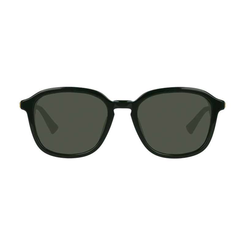 Bottega Veneta Sunglasses Square Full Rim, Green Frame and Green Lens BV1262SA003