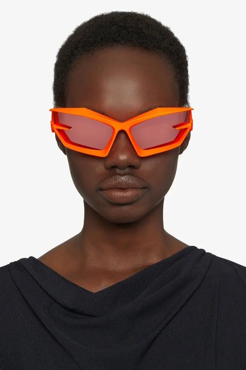 Givenchy Sample Sale | Givenchy Giv Cut Sunglasses_Orange Fluo - Sunglasses | Designer outlet