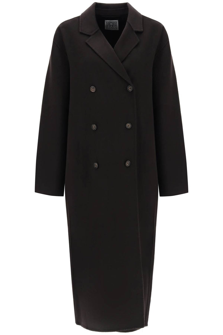 Toteme Oversized Double-Breasted Wool Coat