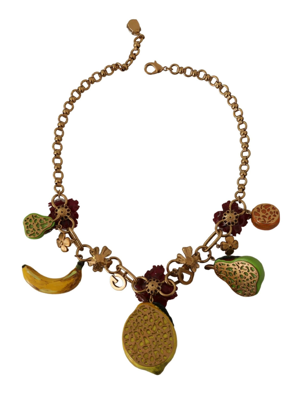 Dolce & Gabbana - Dolce & Gabbana Chic Gold Statement Sicily Fruit Necklace - SMY100949 - Ask Me Wear