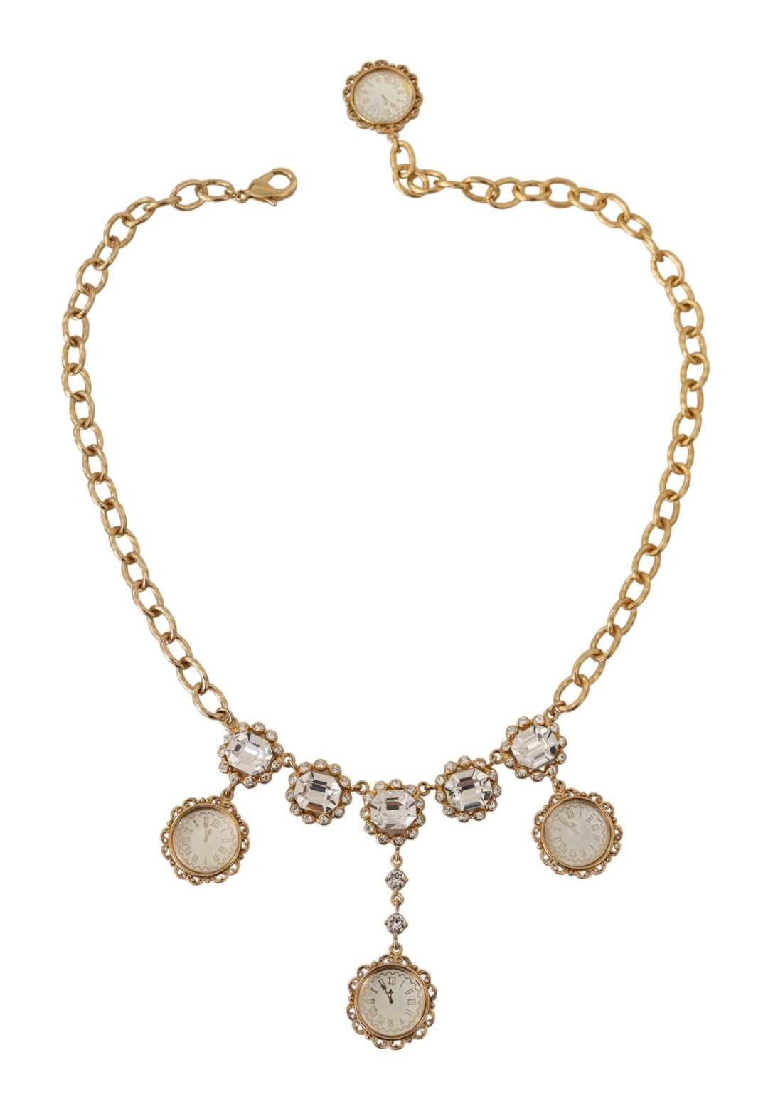 Dolce & Gabbana - Dolce & Gabbana Elegant Timeless Statement Necklace - SMY100954 - Ask Me Wear