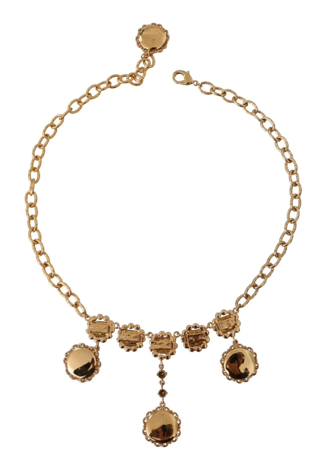 Dolce & Gabbana - Dolce & Gabbana Elegant Timeless Statement Necklace - SMY100954 - Ask Me Wear