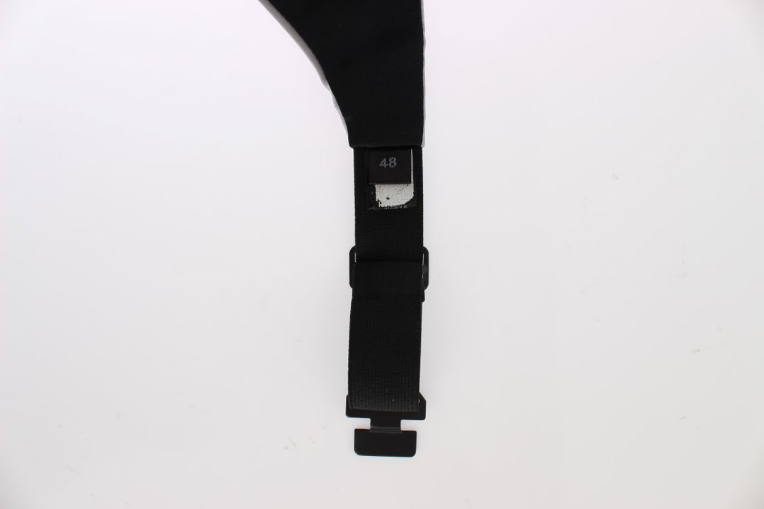 Dolce &amp; Gabbana Sample Sale Dolce &amp; Gabbana Gray Waist Belt Silk Cummerbund - | Designer outlet