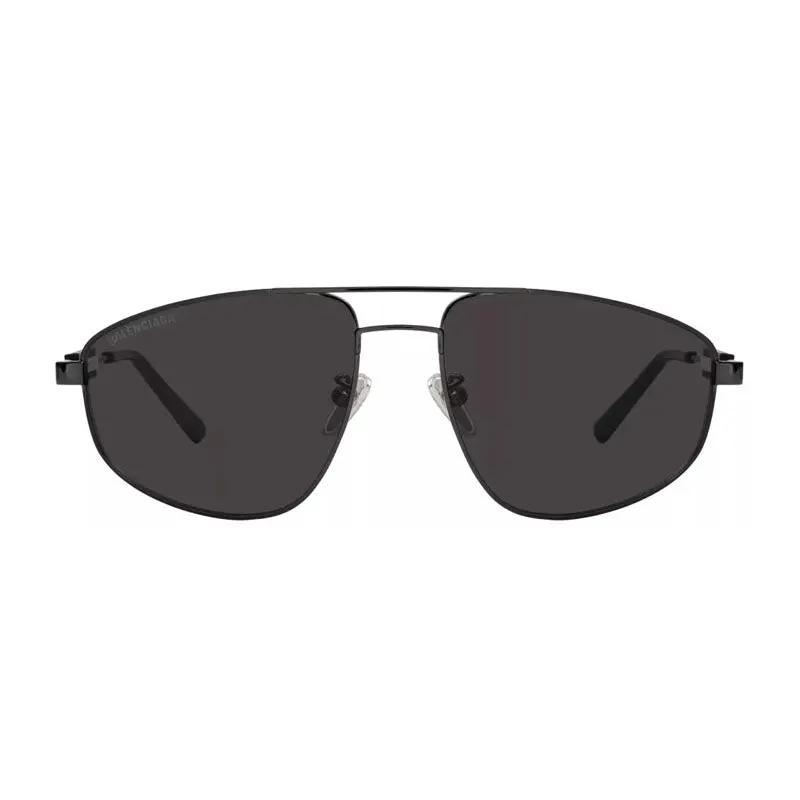Balenciaga Sample Sale | Balenciaga Sunglasses Aviator Full Rim, Grey Frame And Dark Grey Lens Bb0115S001 - Sunglasses | Designer outlet