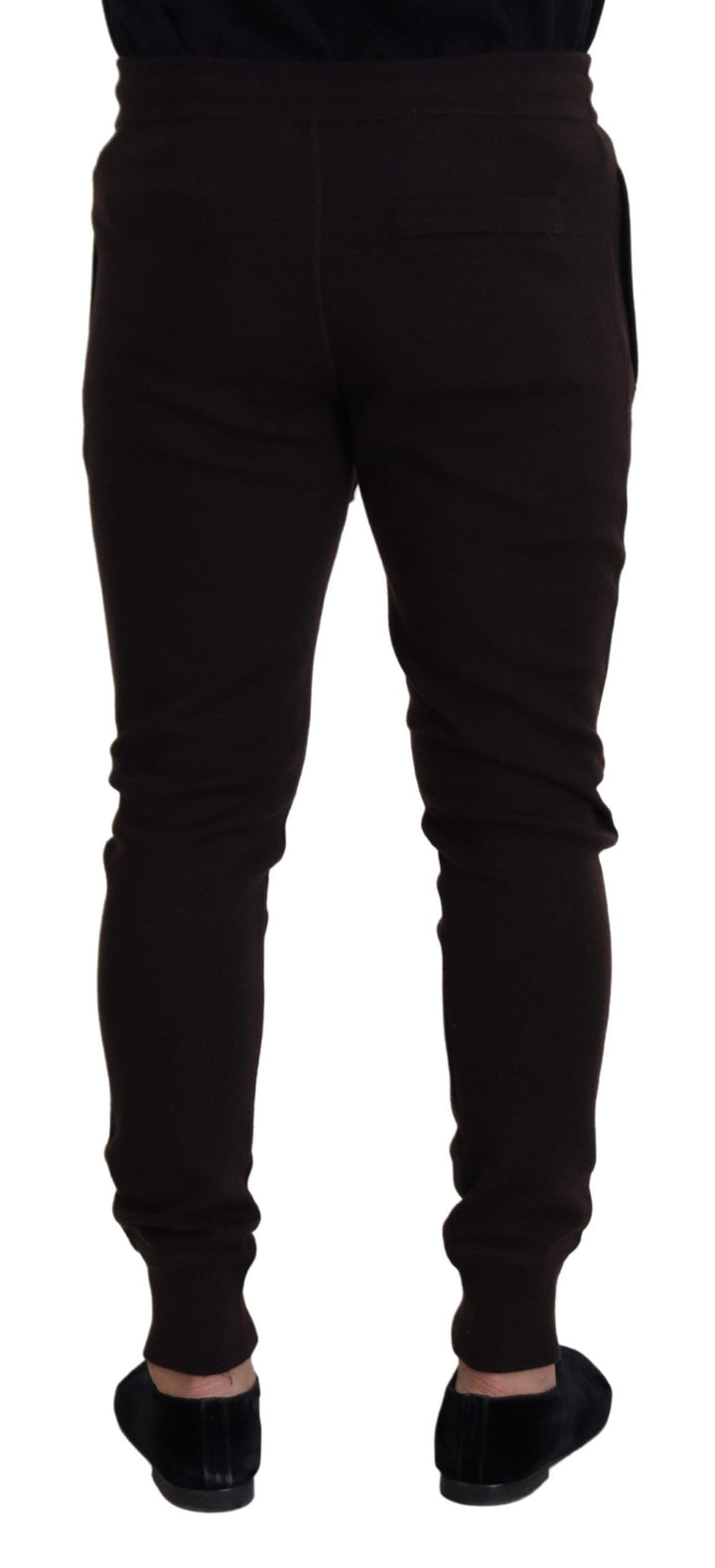 Dolce &amp; Gabbana Sample Sale Dolce &amp; Gabbana Brown Cashmere Trousers Bottoms Drawstring Pants - | Designer outlet