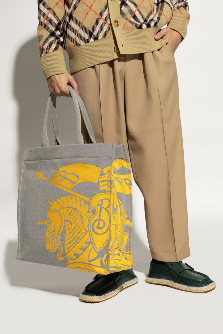 Burberry ‘EDK Medium’ Shopper Bag in GREY