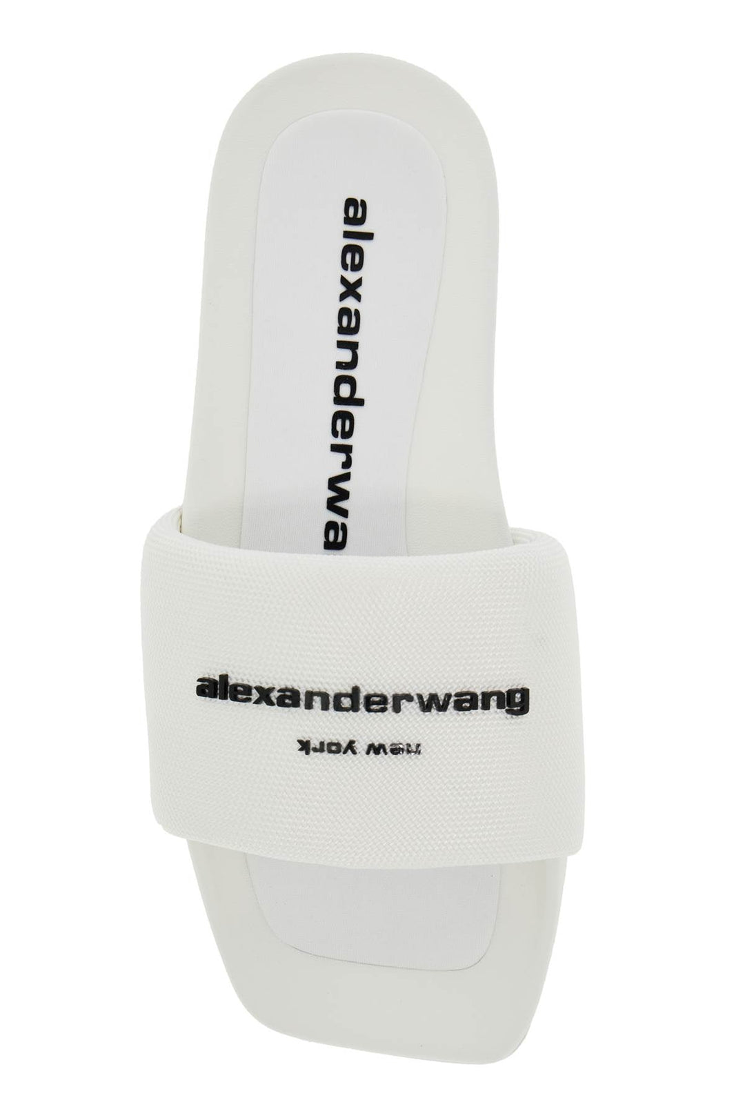 Alexander Wang Slides With Branded Strap