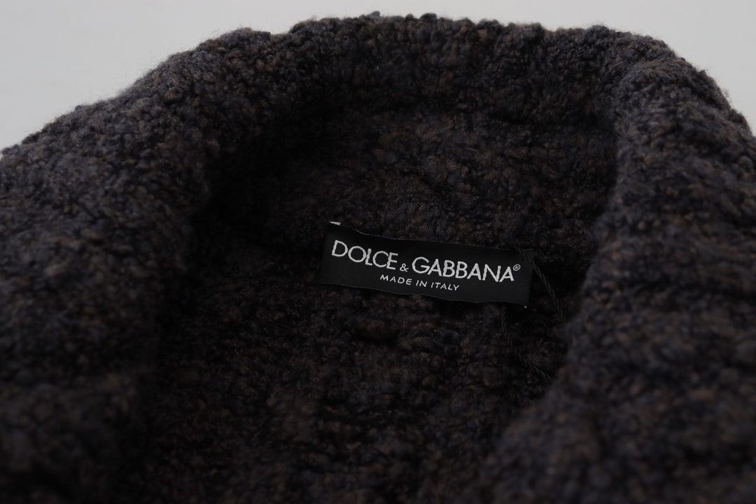 Dolce & Gabbana - Dolce & Gabbana Elegant Double - Breasted Wool - Cashmere Coat - JKT3413 - 46 - Ask Me Wear