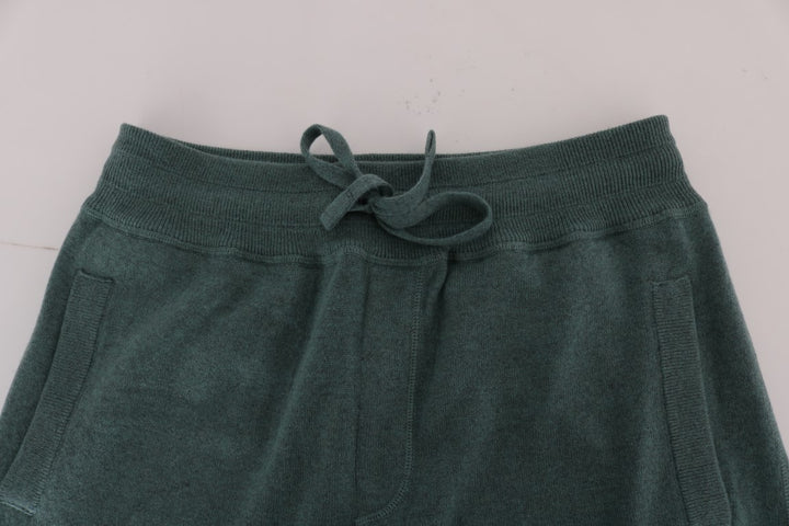 Dolce &amp; Gabbana Sample Sale Dolce &amp; Gabbana Green Cashmere Training Pants - | Designer outlet