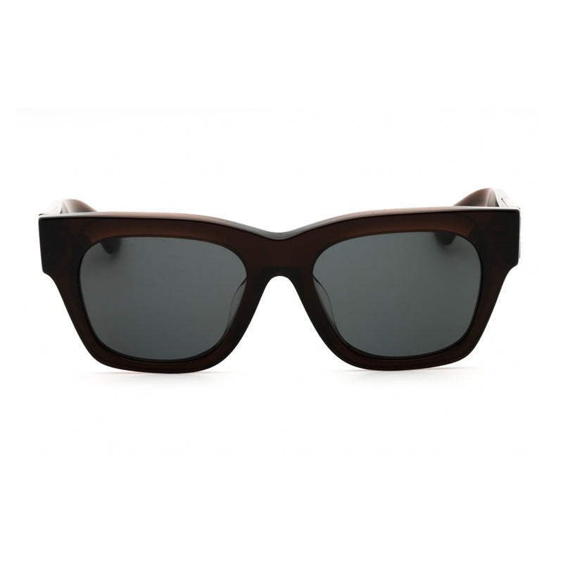 Burberry Sunglasses Square Full Rim, Check Red Frame and Dark Grey Lens BE4424F411587