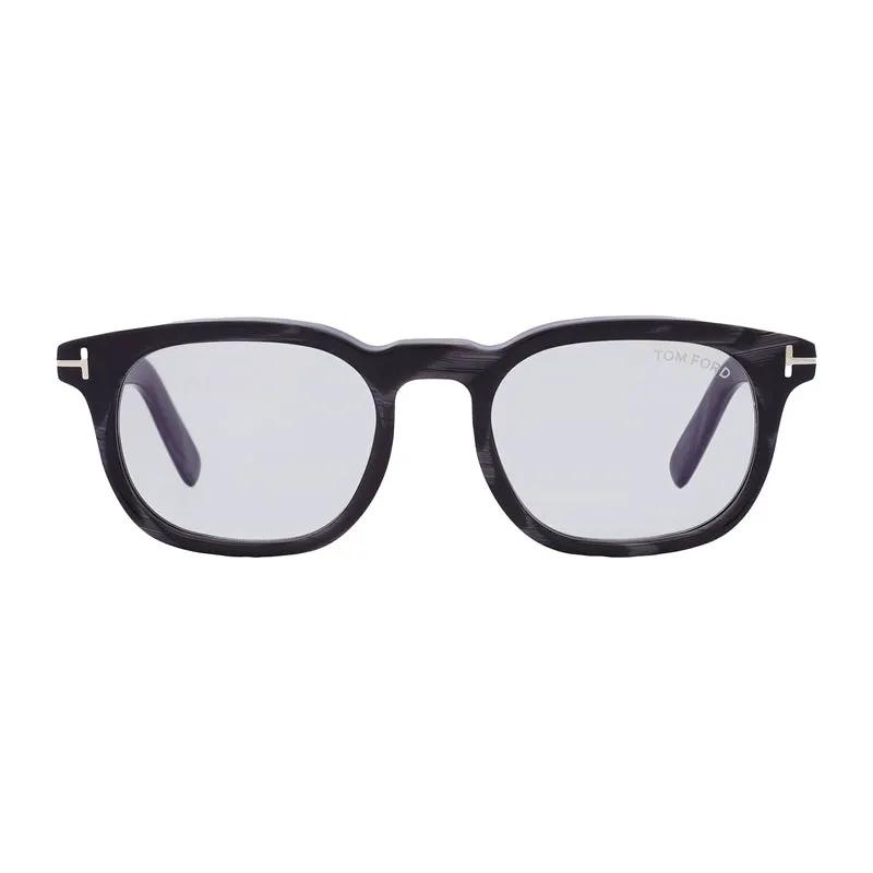 Tom Ford Sample Sale | Tom Ford Sunglasses Square Full Rim, Black Horn Frame And Smoke Lens Ft1122-D63A - Sunglasses | Designer outlet