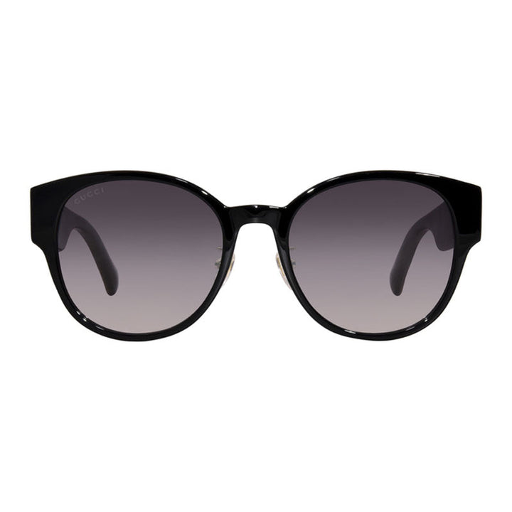 Gucci Sunglasses Round Full Rim, Black Frame and Grey Lens GG1304SK001