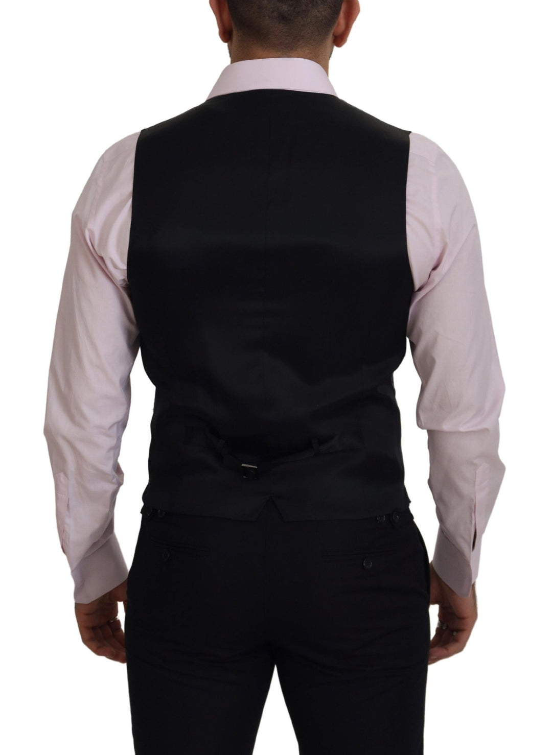 Dolce &amp; Gabbana Sample Sale Dolce &amp; Gabbana Multicolor Polyester Waistcoat Dress Formal Vest - | Designer outlet