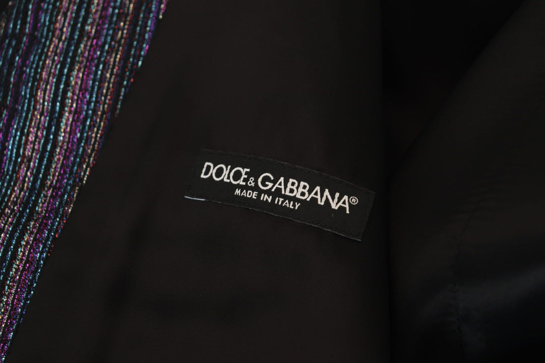 Dolce &amp; Gabbana Sample Sale Dolce &amp; Gabbana Multicolor Polyester Waistcoat Dress Formal Vest - | Designer outlet