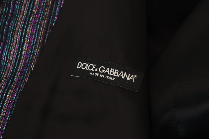 Dolce &amp; Gabbana Sample Sale Dolce &amp; Gabbana Multicolor Polyester Waistcoat Dress Formal Vest - | Designer outlet