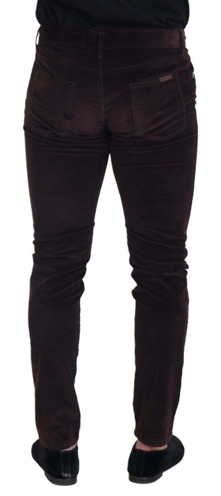 Dolce &amp; Gabbana Sample Sale Dolce &amp; Gabbana Brown Corduroy Men Casual Trouser Pants - | Designer outlet