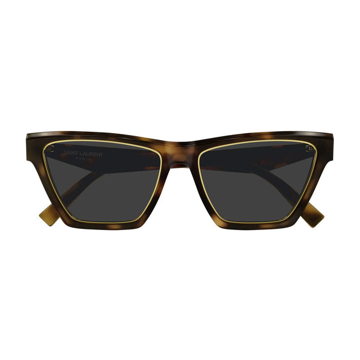 Saint Laurent Sunglasses Cat Eye Full Rim, Havana Frame and Grey Lens SLM103RIM001